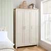 Highgate 3 door wardrobe farmhouse bedroom furniture