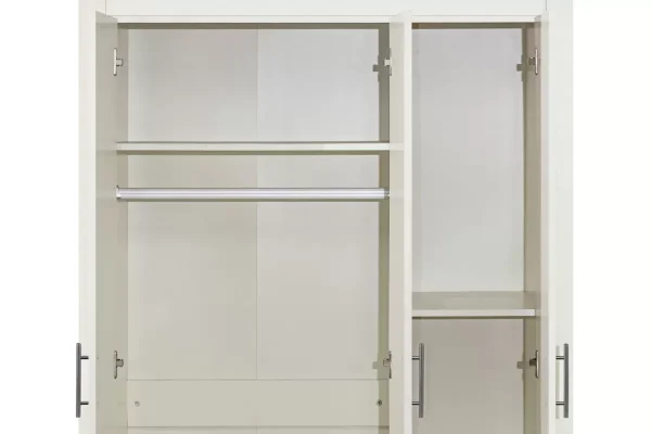 Highgate bedroom wardrobe with hanging rail storage