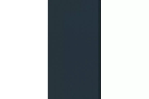 Farmhouse navy and oak wardrobe with full length mirror