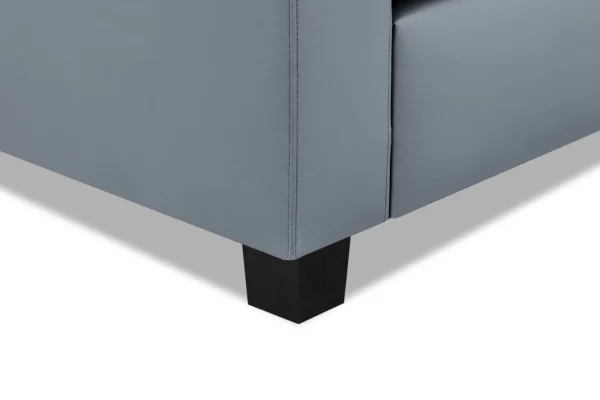 High-quality image of the Jerry Grey 2 Seater Sofa.