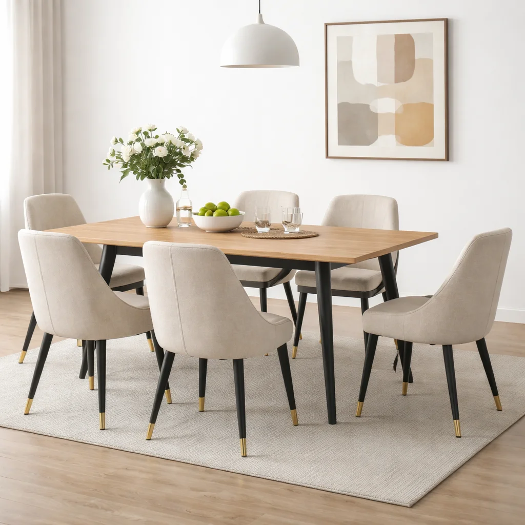 dinning table and chairs modern design